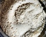 A picture of step 1 of Jowar ladoos.