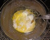 A picture of step 2 of Mango idli.