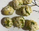 A picture of step 5 of PANEER MALAI KOFTA,STUFF DRY FRUITS With POTATO ROTI.