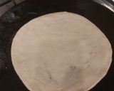 A picture of step 2 of Nuttela Paratha.