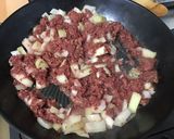 Une image de l'étape 6 de Bœuf aux pommes et carottes sauce citron poivron.