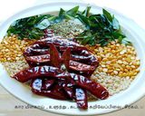 தக்காளி வெங்காய வேர்க்கடலை கார சட்னி(Tomato onion groundnut chutney recipe in tamil) ரெசிபி ஸ்டேப் 1 புகைப்படம்