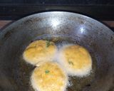 A picture of step 5 of Cornmeal Papadi.