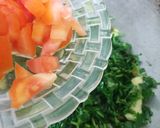 A picture of step 4 of Methi Tomato aur aloo ki sabji.