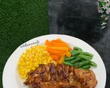 Foto langkah ke 5 dari resep Chicken Steak with Veggie.