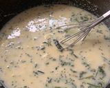 A picture of step 3 of Rava idli.