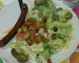 Foto del paso 1 de la receta: Chistorra con ensalada