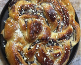Foto del paso 13 de la receta: Rosca de Pascua trenzada y rellena, con crema pastelera