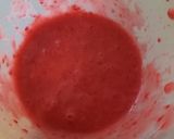 A picture of step 2 of Raspberry Salad Dressing.