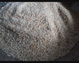 A picture of step 2 of Chakali bhajani.
