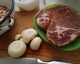 Babpörkölt, Pataki tálba, sült füstölt mangalica tarjával, Zsuzsásan. #gluténmentes recept fázis 1 fotója
