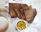 A picture of step 4 of Sprouted Ragi/Finger Millet Flour and Moong Dosas.