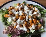 Foto del paso 6 de la receta Ensalada de garbanzos con boniato y salsa de yogurt