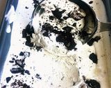 A picture of step 7 of Homemade Cookies n Cream Icecream.