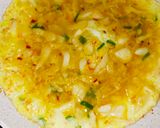 Foto langkah ke 3 dari resep Telur Dadar Kimchi versi Ambyar Kitchen.