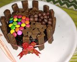 A picture of step 9 of Oreo cake.