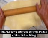 A picture of step 11 of Chicken, leek and thyme pie.