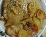 A picture of step 7 of Lemony Baked Perch with Potatoes (Antonis).