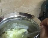A picture of step 2 of Sponge Rose Roshogolla.