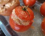 Une image de l'étape 5 de 🌿Tomate farcie Feta Quinoa.