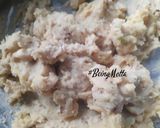 A picture of step 3 of Mix flours Khichu (in Pressure cooker).