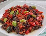 Foto langkah ke 5 dari resep Dendeng Paru Balado.