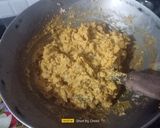 A picture of step 6 of Jowar Flour Khichu OR Sorghum Flour Porridge.