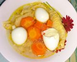 Foto langkah ke 6 dari resep Sop Kembang Tahu Telur Puyuh.
