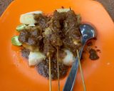 Foto langkah ke 3 dari resep Sate ayam,lontong bumbu kacang.