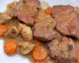 Foto del paso 8 de la receta: Fricasé de pavo con champiñones
