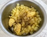 A picture of step 1 of Triple Stuffed Chicken.