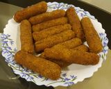 A picture of step 4 of Potato and Ground Beef Croquettes.