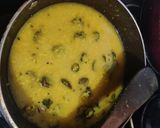 উচ্ছে দিয়ে মুগের ডাল(ucche diye moong dal recipe in Bengali) রেসিপির ধাপ 4 ছবি