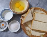 A picture of step 1 of French Toast.