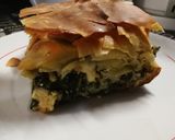 A picture of step 7 of Spinach and Cheese Pie with Ready-Made Country-Style Phyllo Dough.