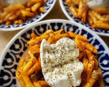 Foto del paso 4 de la receta: Pasta con alcaparras y burrata