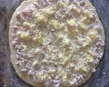 Sajtos-sonkás töltött kifli recept fázis 4 fotója