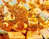 Hình bước làm 2 của món Đậu Hủ Xốt Thịt Bằm Sả Tế