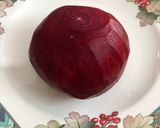 A picture of step 1 of Beetroot Banana Smoothie.