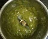 A picture of step 2 of Kiwi virgin mocktail.