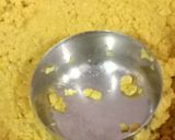A picture of step 3 of Puran Poli.
