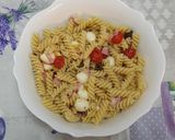 Pas rețetă Salată cu paste 6 fotografie