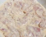 A picture of step 1 of Sweet and Sour Chicken.