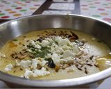 A picture of step 5 of Moradabadi moong dal.