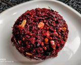 A picture of step 6 of Beetroot Fry.