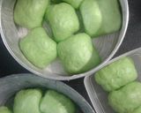 Foto langkah ke 12 dari resep Roti sobek pandan kukus.