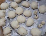 Hình bước làm 9 của món Bánh bao (Nhân thập cẩm)