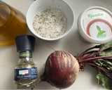 Foto del paso 1 de la receta: Carpaccio de remolacha ricotta y chía, entrante de fiesta!