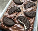 Choco Oreo Brownies langkah memasak 8 foto