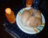 A picture of step 1 of Bread cake #team6cake.